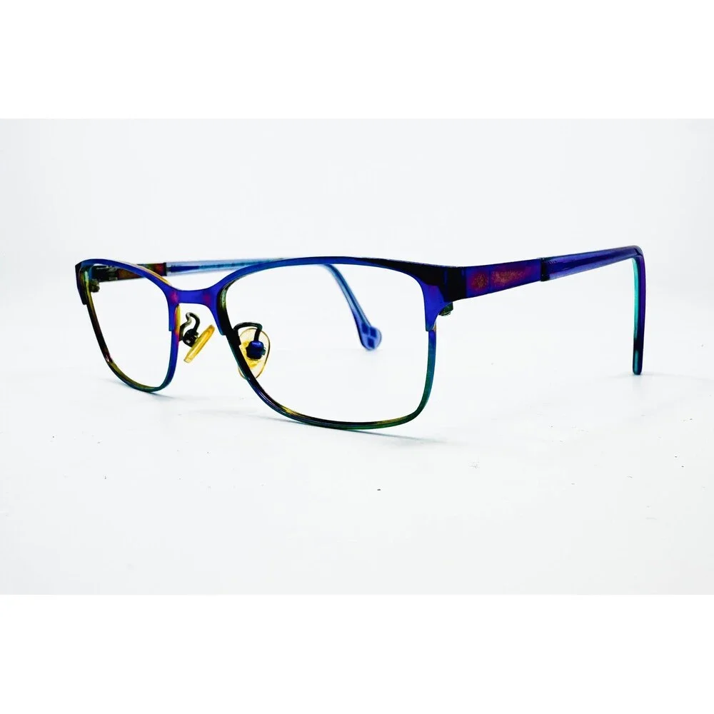 Hasbro My Little Pony Eyeglasses Kids Blue Purple Saddle Lake Oil 49-15-130